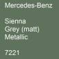 Preview: Mercedes-Benz, Sienna Grey (matt) Metallic, 7221.